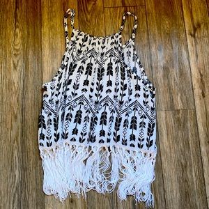 Aztec Crop Top